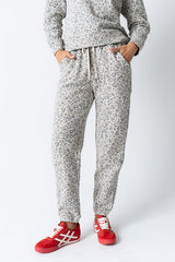 Patricia Barrel Sweatpants in Leopard - FINAL SALE