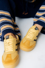 Polly Sneakers in Yellow - FINAL SALE