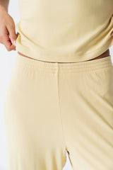 Jordanna Wide Leg Pants in Yellow - FINAL SALE