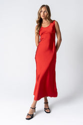 Kesley Maxi Dress in Red - FINAL SALE