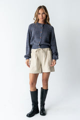 Sophie Knit Cardigan in Navy - FINAL SALE