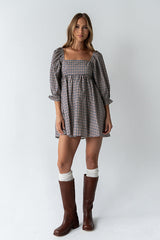 Wren Gingham Mini Dress - FINAL SALE