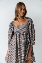 Wren Gingham Mini Dress - FINAL SALE