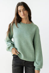 Josey Oversized Sweater in Light Blue - FINAL SALE