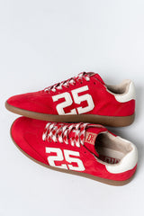 Kelly Retro Sneakers in Red - FINAL SALE