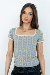 Kenzie Floral Top - FINAL SALE