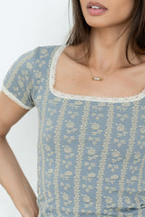 Kenzie Floral Top - FINAL SALE