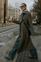 Marley Gingham Coat