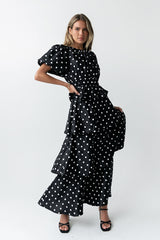 Terri Polka Dot Maxi Skirt - FINAL SALE