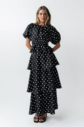 Terri Polka Dot Maxi Skirt - FINAL SALE