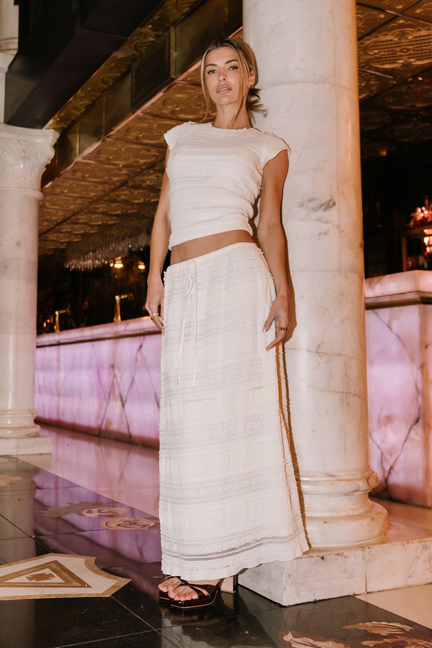 Markus Lace Maxi Skirt - FINAL SALE