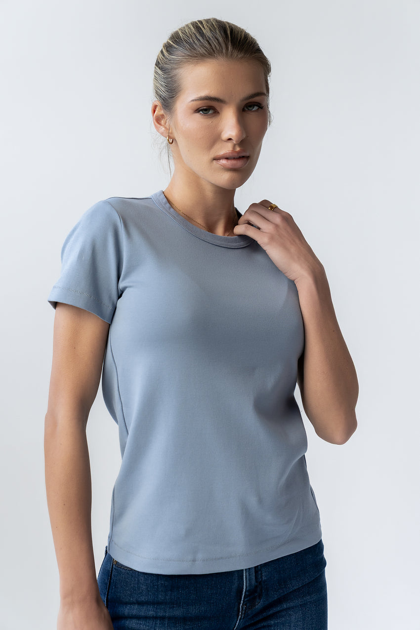 Mckenna T-Shirt in Slate Blue