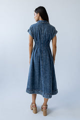 Annie Denim Midi Dress - FINAL SALE
