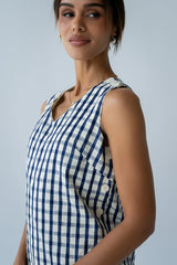 Sue Gingham Mini Dress - FINAL SALE