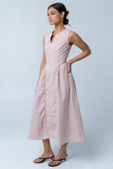 Jaynie Midi Dress in Rose - FINAL SALE