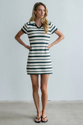 Marcy Striped Knit Mini Dress - FINAL SALE