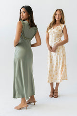 Tracey Maxi Dress in Yellow - FINAL SALE