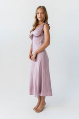 Tracey Maxi Dress in Mauve - FINAL SALE