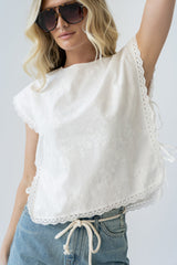 Cassidy Embroidered Top - FINAL SALE