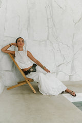 Chloe Embroidered Maxi Skirt - FINAL SALE