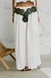 Chloe Embroidered Maxi Skirt - FINAL SALE