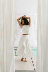 Ray Scallop Maxi Skirt - FINAL SALE