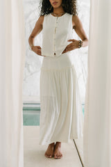 Ray Scallop Maxi Skirt - FINAL SALE