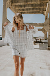 Viola Plaid Tank Top - FINAL SALE