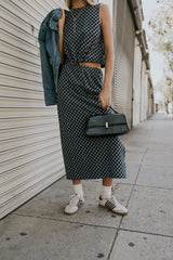 Baylor Plaid Midi Skirt - FINAL SALE