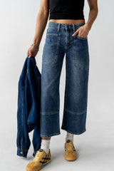 Mylah Wide Leg Jeans in Medium Wash - FINAL SALE