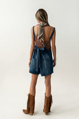Quincey Denim Shortalls