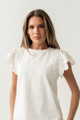 Tyson Embroidered Top - FINAL SALE