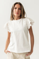Tyson Embroidered Top - FINAL SALE