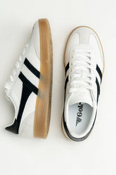 Gola Viper Leather Sneakers in White - FINAL SALE