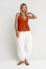 Correy Pants in Off White - FINAL SALE