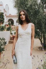 Ariel Embroidered Midi Dress