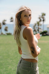 Lilah Tank in Ivory