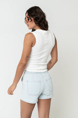 Thomas Striped Denim Shorts - FINAL SALE
