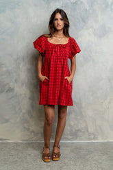 Emery Plaid Mini Dress