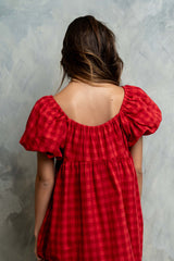Emery Plaid Mini Dress