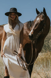 Kellie Polka Dot Maxi Dress