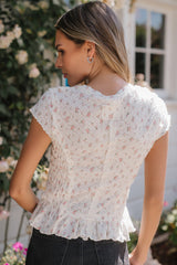 Markell Floral Top