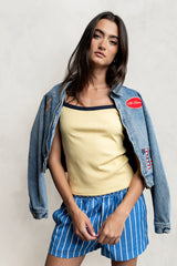 Jules Pinstripe Shorts - FINAL SALE