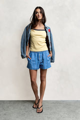 Jules Pinstripe Shorts - FINAL SALE