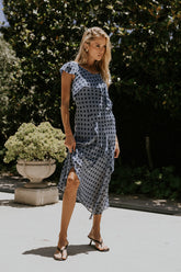 Ines Ruffle Maxi Dress