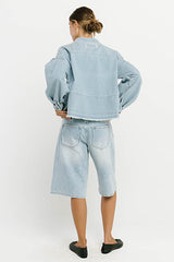 Salome Baggy Denim Shorts