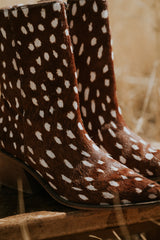 Cleo Ankle Bootie in Bambi