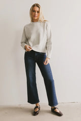 Leander Knit Sweater in Grey - FINAL SALE