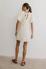 Andria Rosette Mini Dress - FINAL SALE
