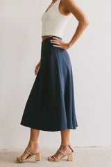 Kamila Skirt in Navy - FINAL SALE
